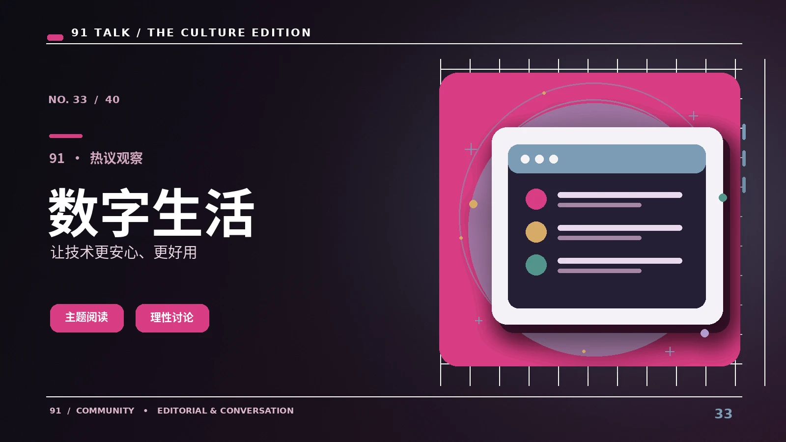 数字生活观察