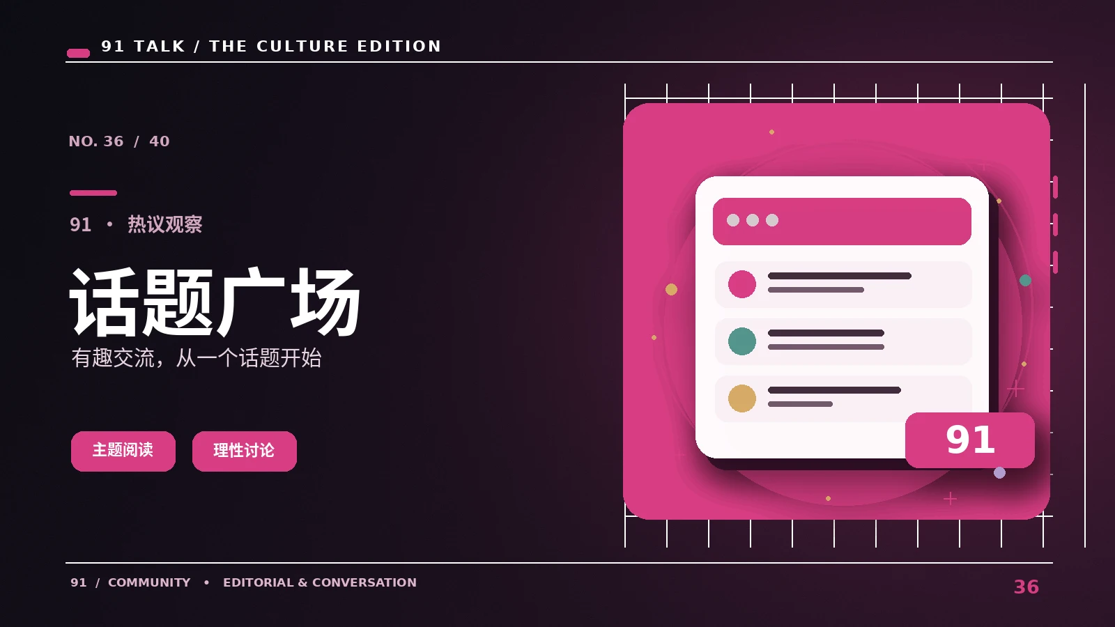 社区交流